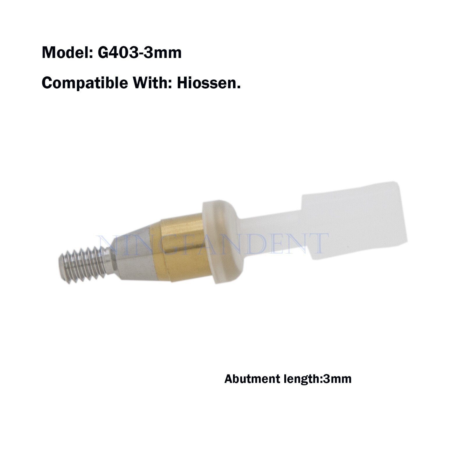Implant For HIOSSEN Regular Locat0r Abutment AH=3.0mm ,Overdenture Insertion Cap
