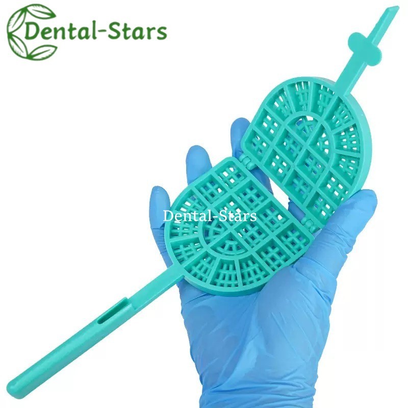 Dental Tooth Veneers Denture Washing Sieve Racket Porcelain Teeth Cleaning Tray