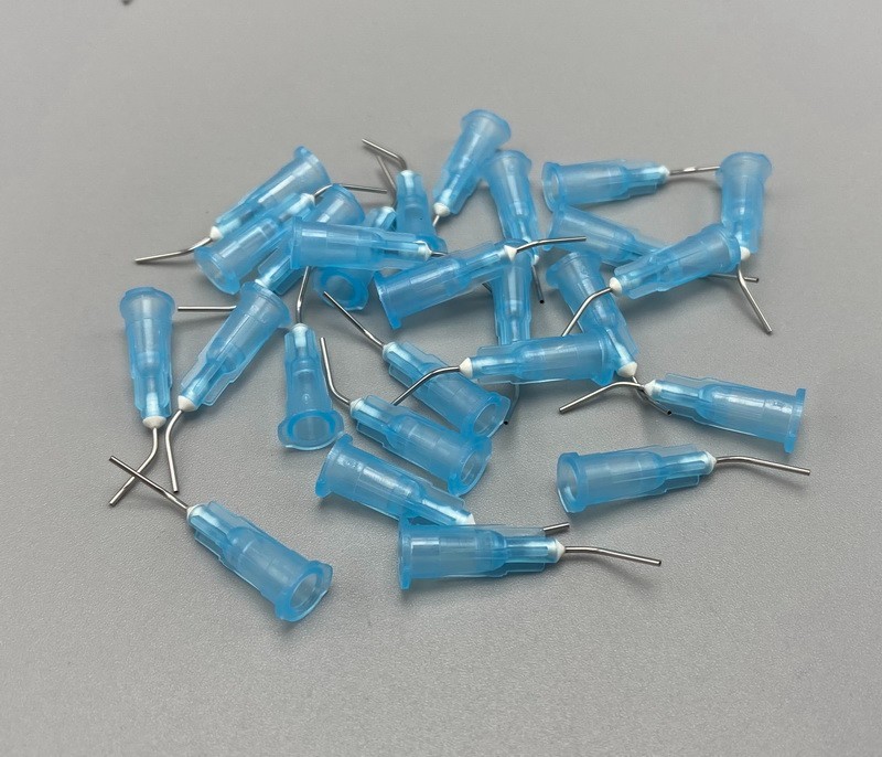 Dental Irrigation Bent Needle Tip Resin Composite Flow Dispenser Etching Syringe
