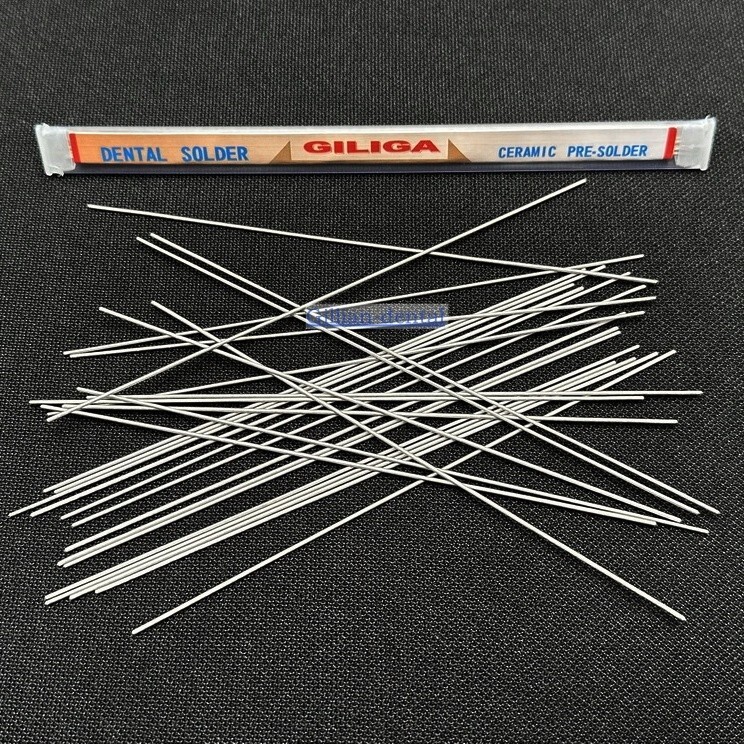 Dental Lab Solder NiCr Alloy High Temperature Welding Rod For PFM Soldering