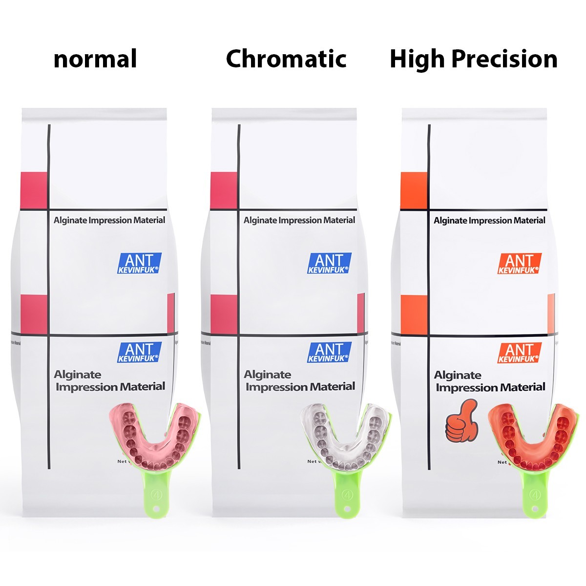 US Dental Impression Materia Regular/Heavy Body Normal/Fast Set/Normal Alginate