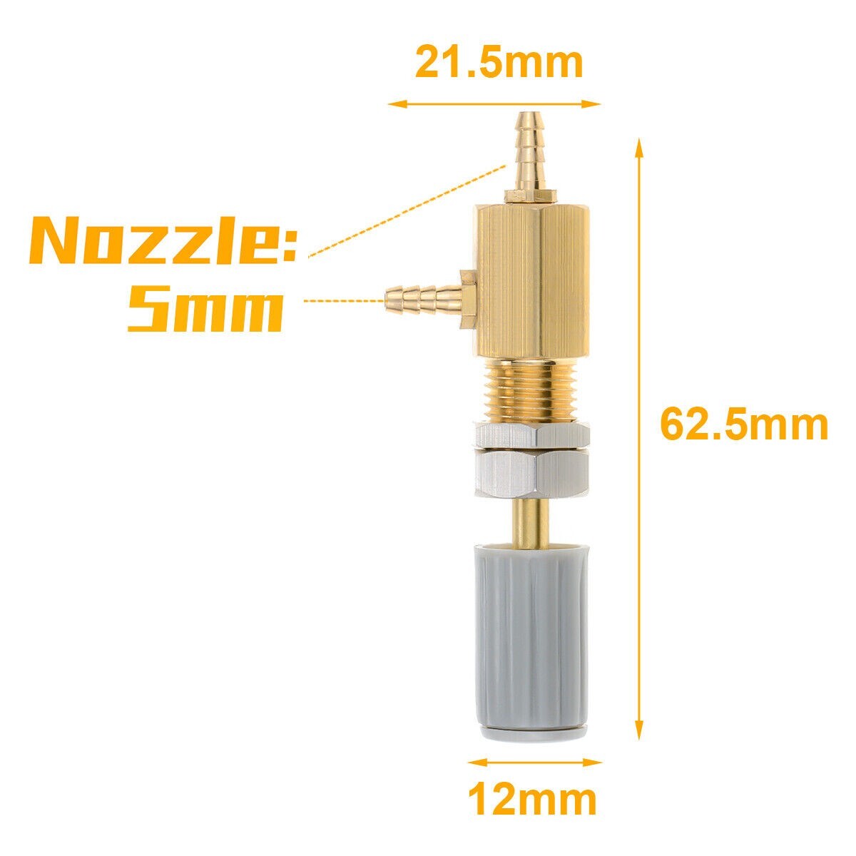 4Pcs/6Pcs Dental Regulator Control Water Valve T-Shape 5mm for Dental Chair