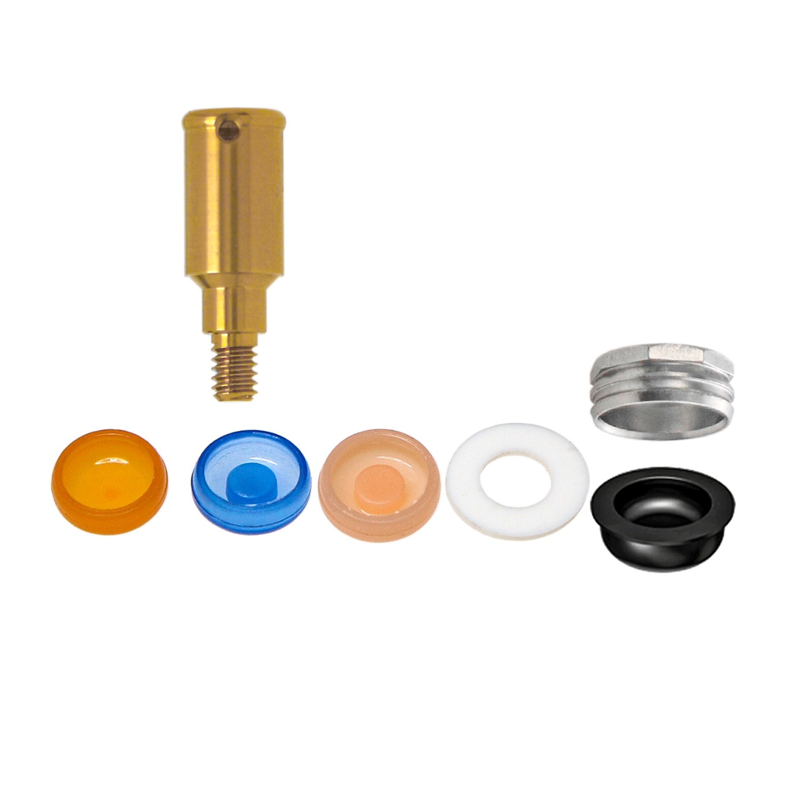 US Locator Abutments 1-5mm & Retention Caps Fits ZIMMER Screw-Vent 3.5 Platform