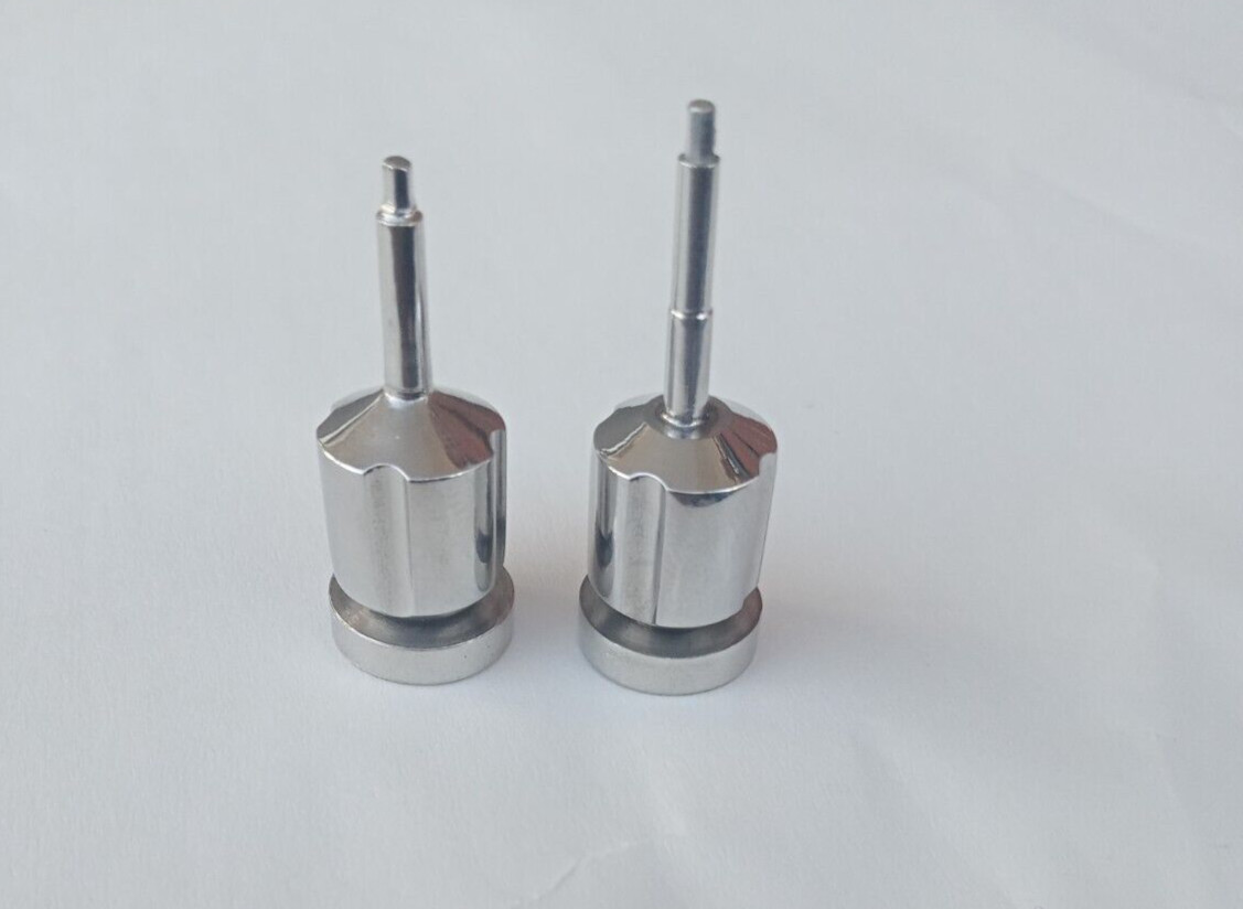 2pcs Dental Hand Hex Driver 1.25mm Long & Short Abutment Screw Tool CE
