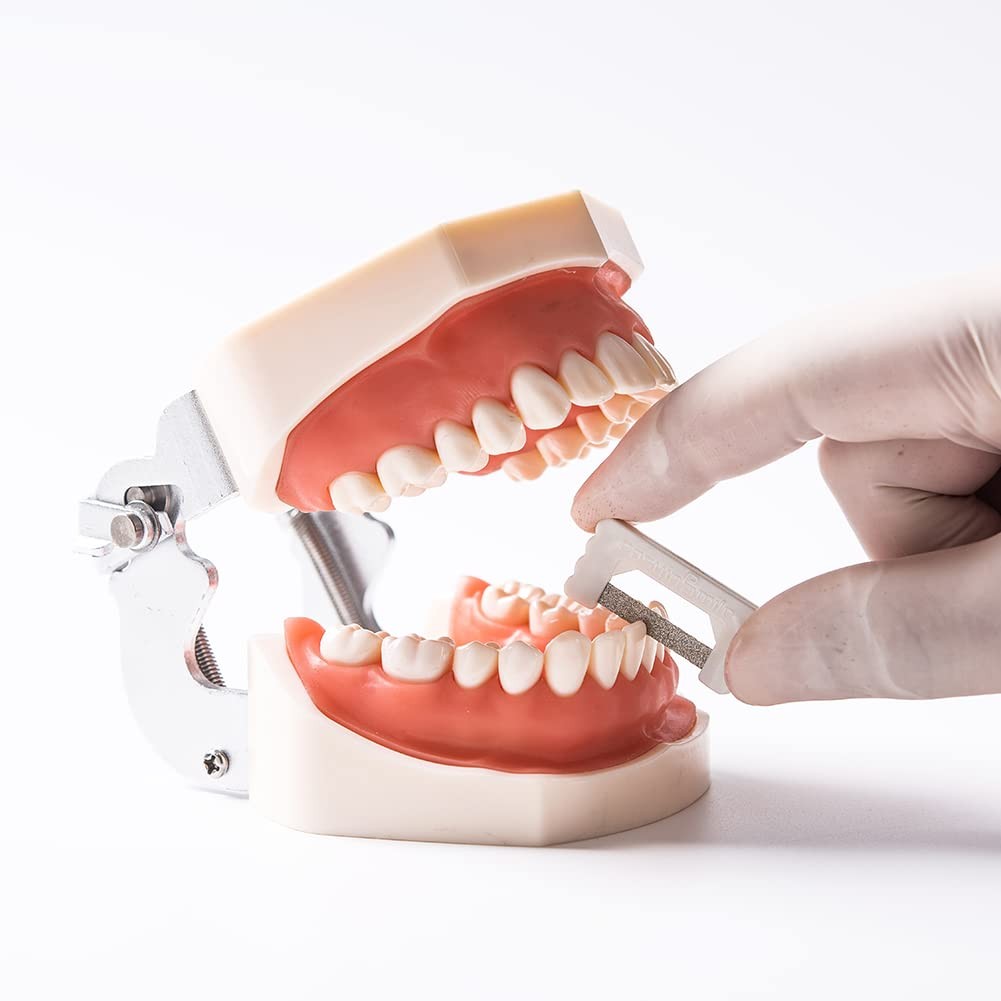 SNAWOP Dental Polishing Strips 2 Packs Orthodontic IPR Plus Strip System Kit