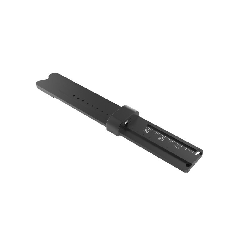 WOODPECKER R1 Plus Gutta Percha Points Gauge Cutter 30mm Measurement Ruler Black