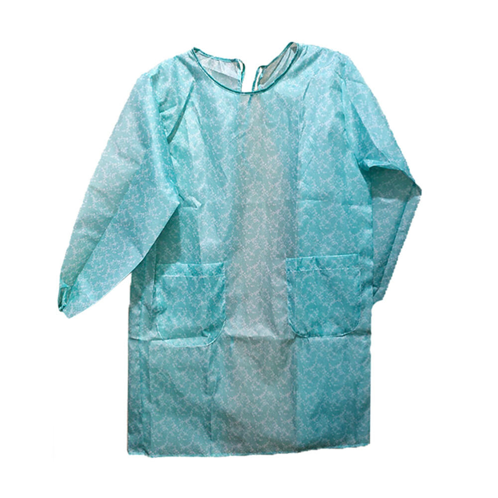 Smock Adult Long Sleeves Housework Hotel Apron with Household Waterproof Man