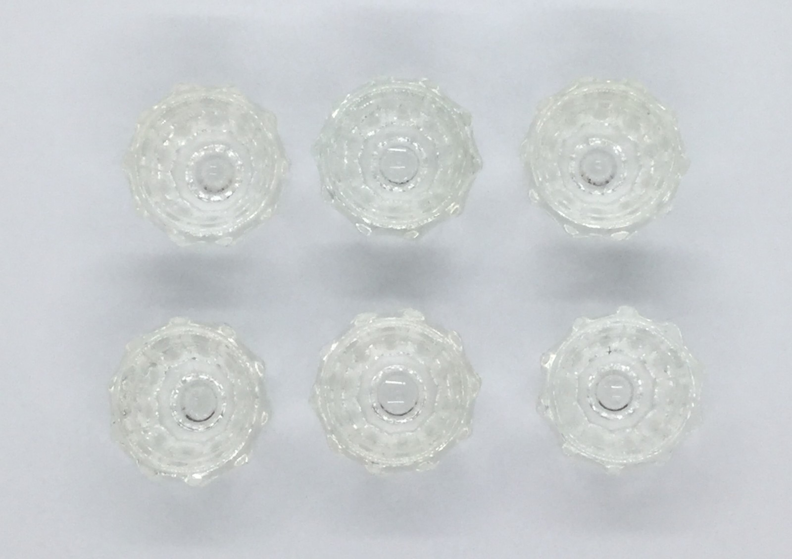 Glass Dappen Dishes – Clear Glass