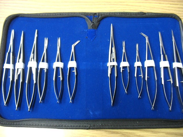 11 PC O.R GRADE MICRO MINOR SURGERY OPHTHALMIC EYE SURGICAL INSTRUMENTS KIT SET