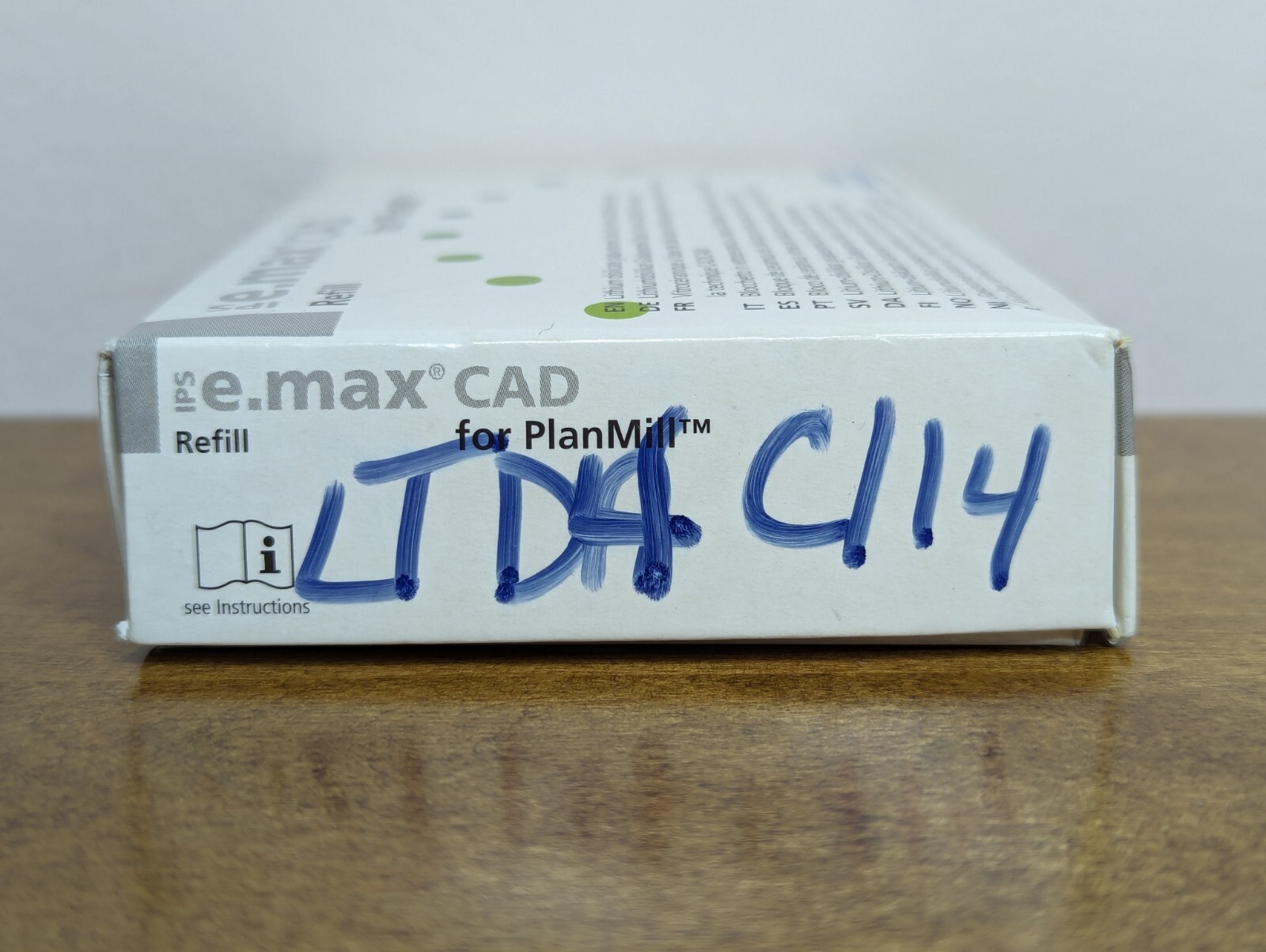 IPS e.max CAD Planmill LT D4/C14 Ivoclar 1 Piece