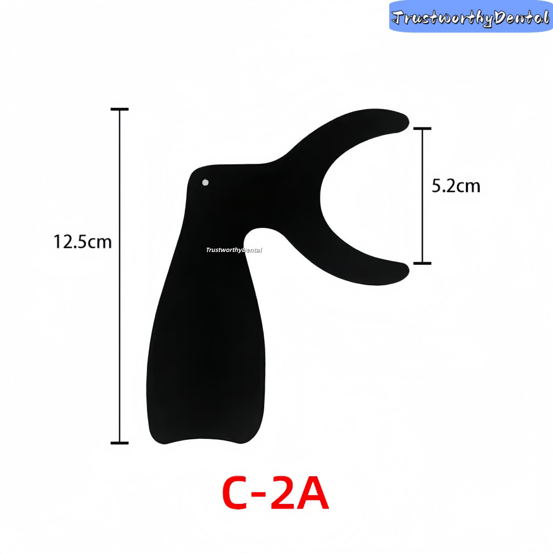 Dental Photography Black Background Board Plate Oral Cheek Palate Contraster