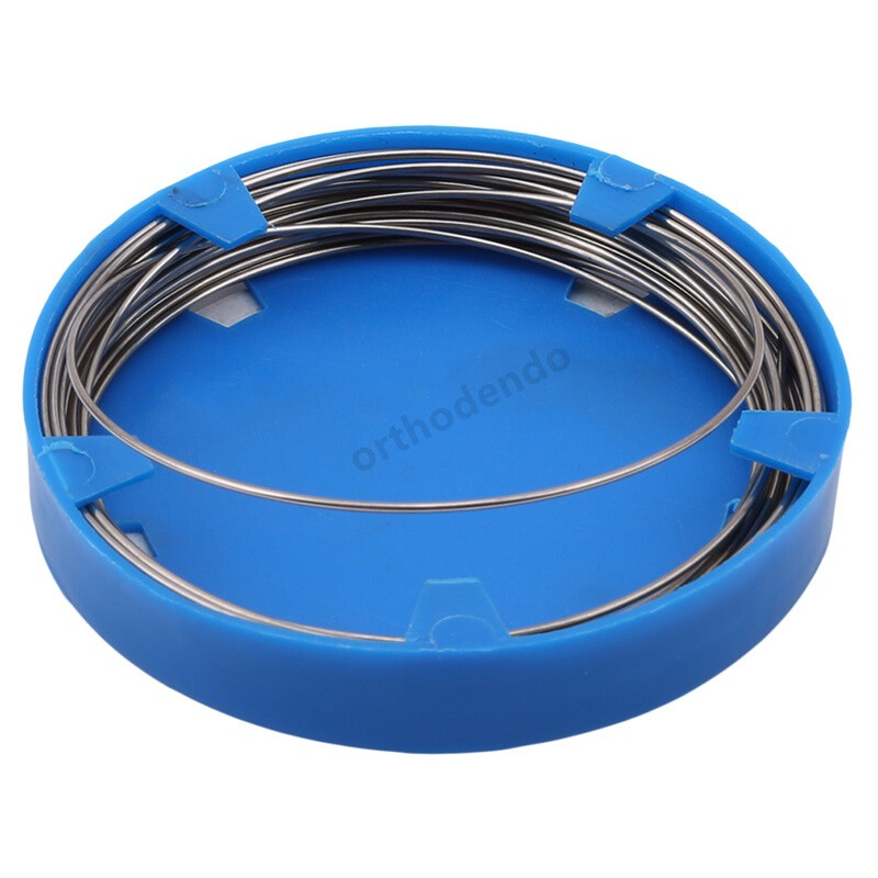 Dental Orthodontic Stainless Steel Wire 0.5 0.6 0.7 0.8 0.9 1.0 1.2 1.4 1.6 1.8