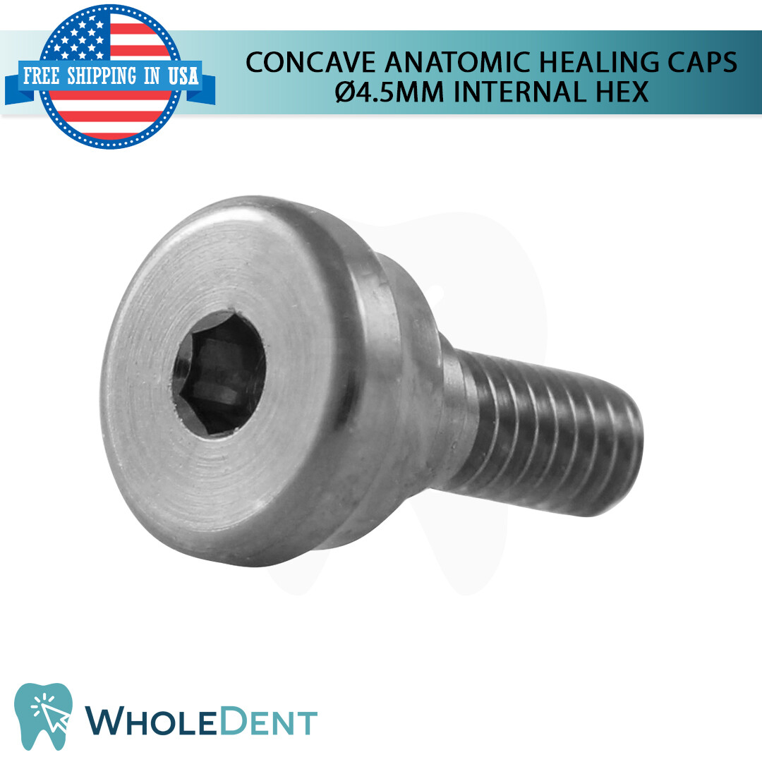 X1 Concave Anatomic Healing Caps Emergence Profile Abutment Dental