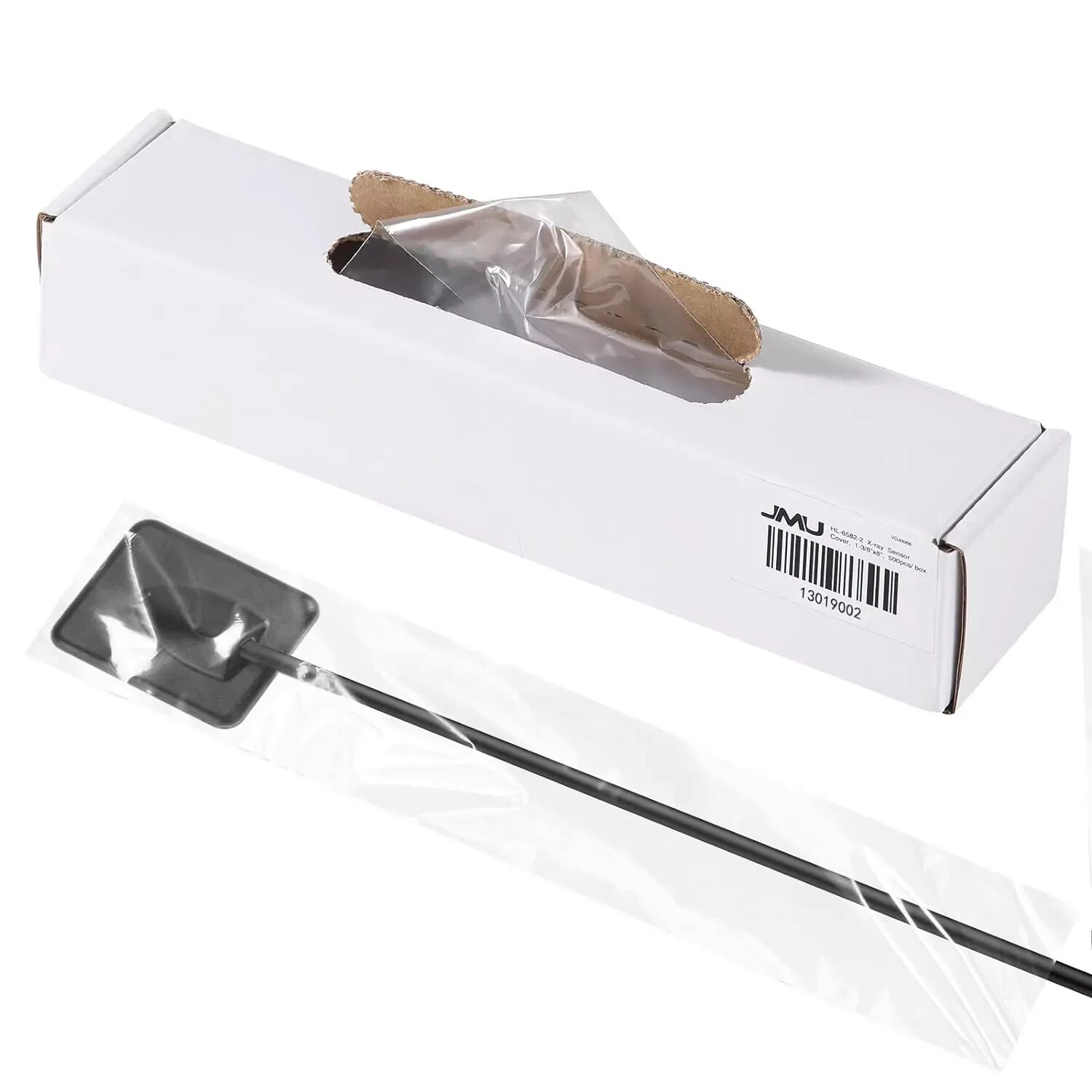 Dental Poly Plastic X-Ray Sensor Barrier Protective Film Cover Sleeves 4.2x20cm