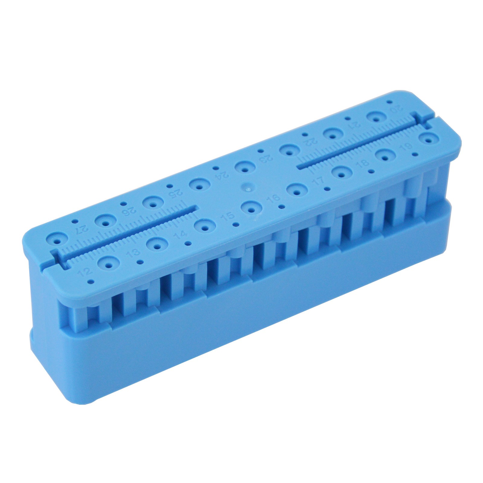 1x New Dental Endo Measuring Block Endodontic File Holder Ruler Autoclavable