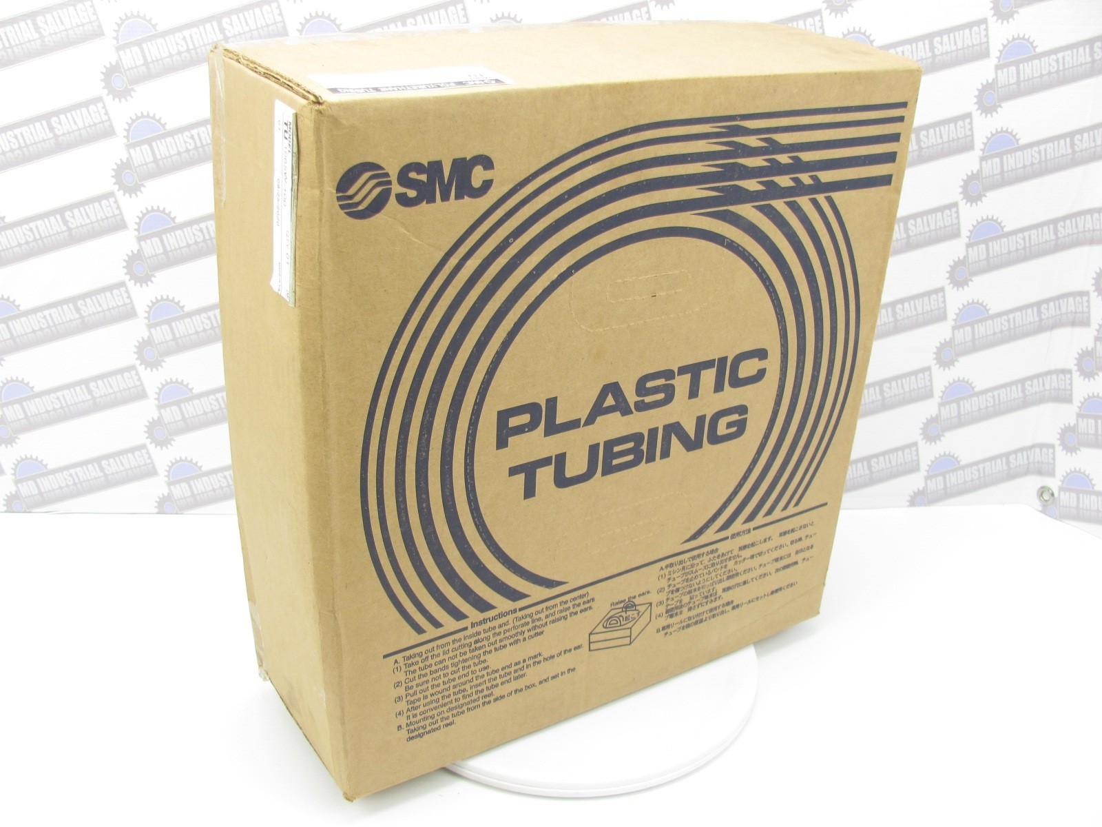 SMC – TU 1065W-100 – TU POLYURETHANE TUBING – 10mm x 100ft – (NEW in SEALED BOX)