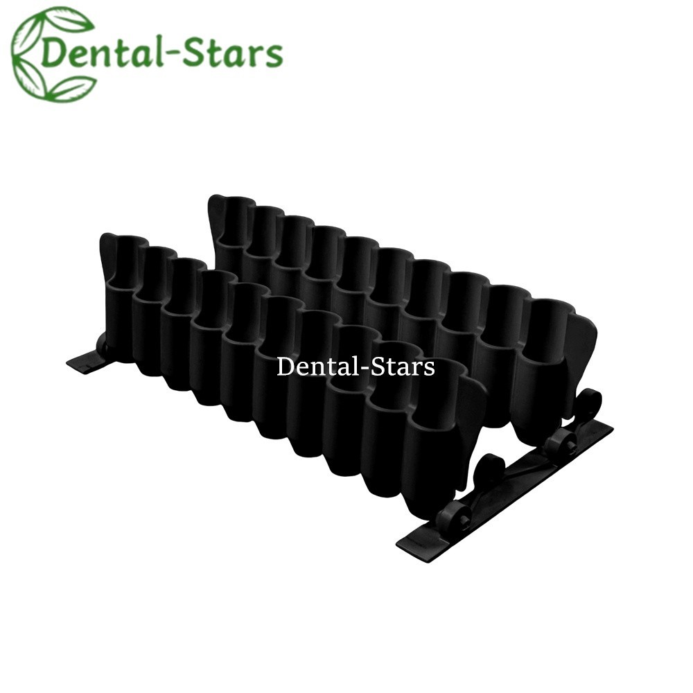 Dental Composite Syringe 20-Unit Stand Syringe Holder Organizer Applicator Rack