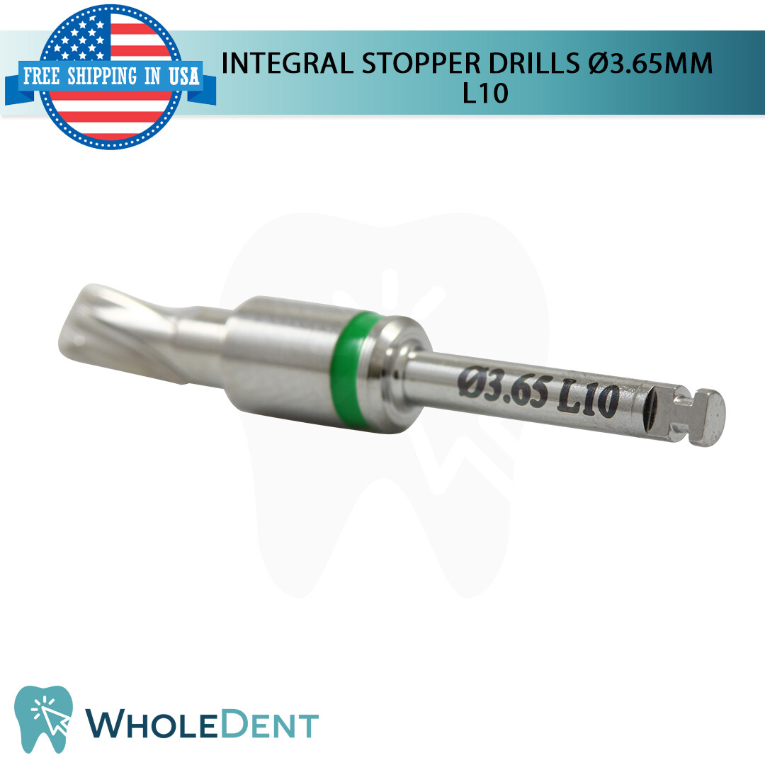 Surgical Integral Stopper Drill Ø3.65 External Irrigation Dental Implant