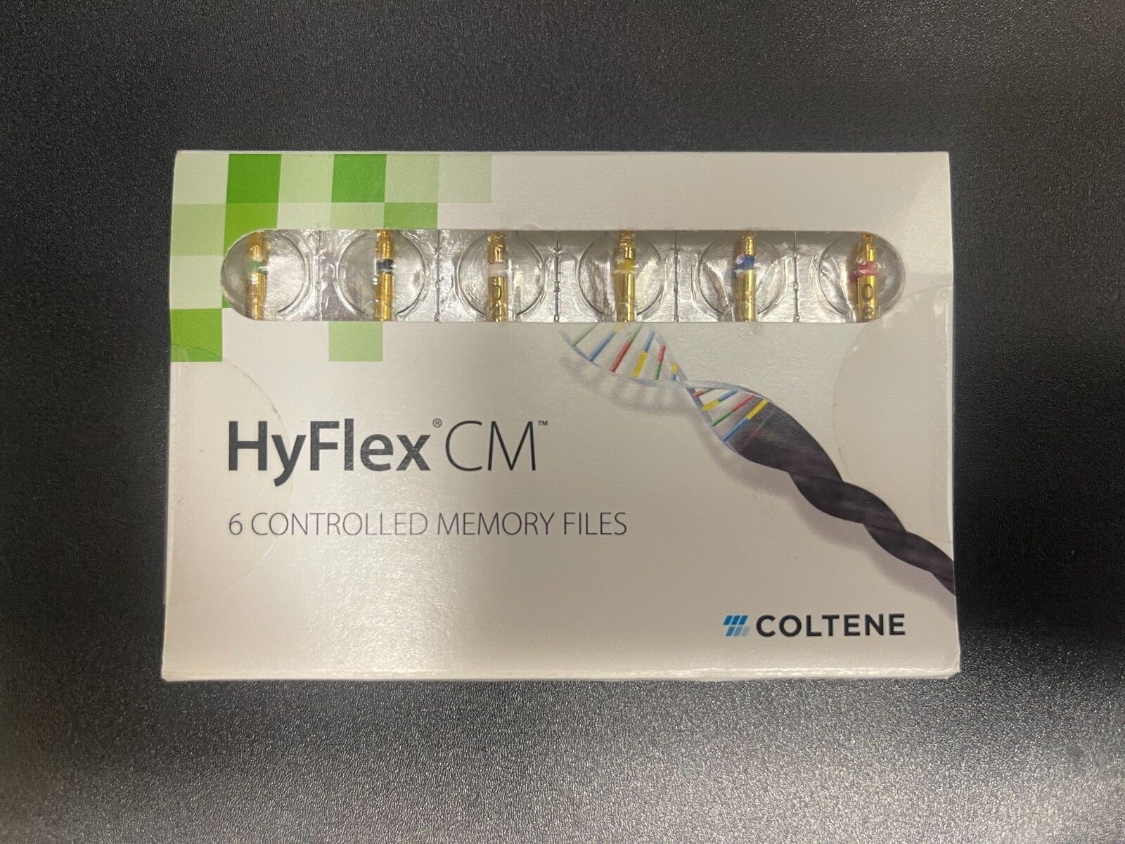 COLTENE HYFLEX CM FILES ROTARY FILE SYSTEM 21mm SET OF 6 FILES Dental