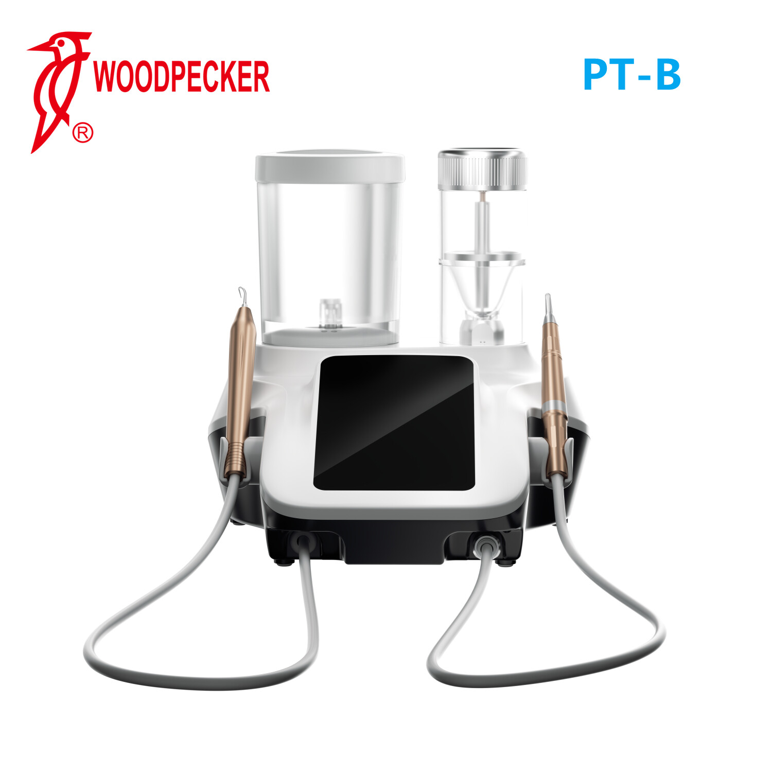 Woodpecker PT-B Dental Air Polisher Biofilm Removal & Ultrasonic Scaler System