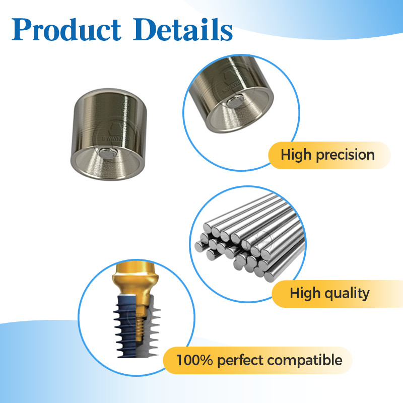 Dental Healing cap for multi unit compatible with Neodent GM MU 4.8