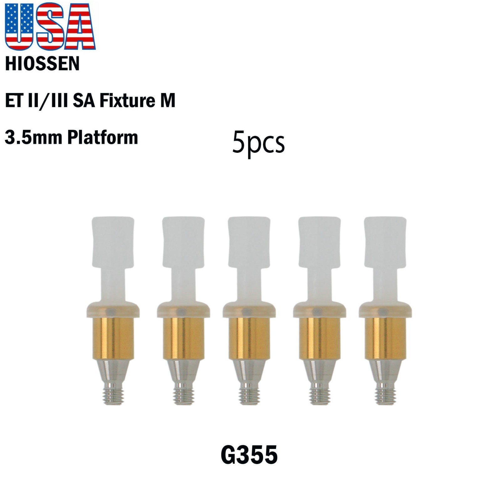 US Osstem HIOSSEN ET Mini Locator Overdenture Abutments Locator Male Cap Tools