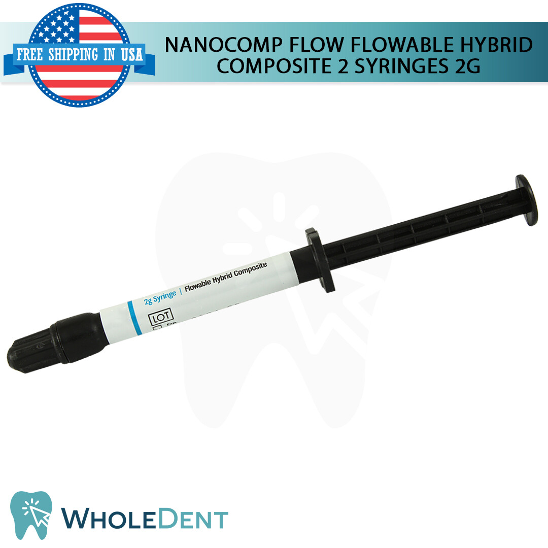 Buy 3 Packs Get 4 Pack Flow Hybrid Composite Dental Filling Syringes Restoration