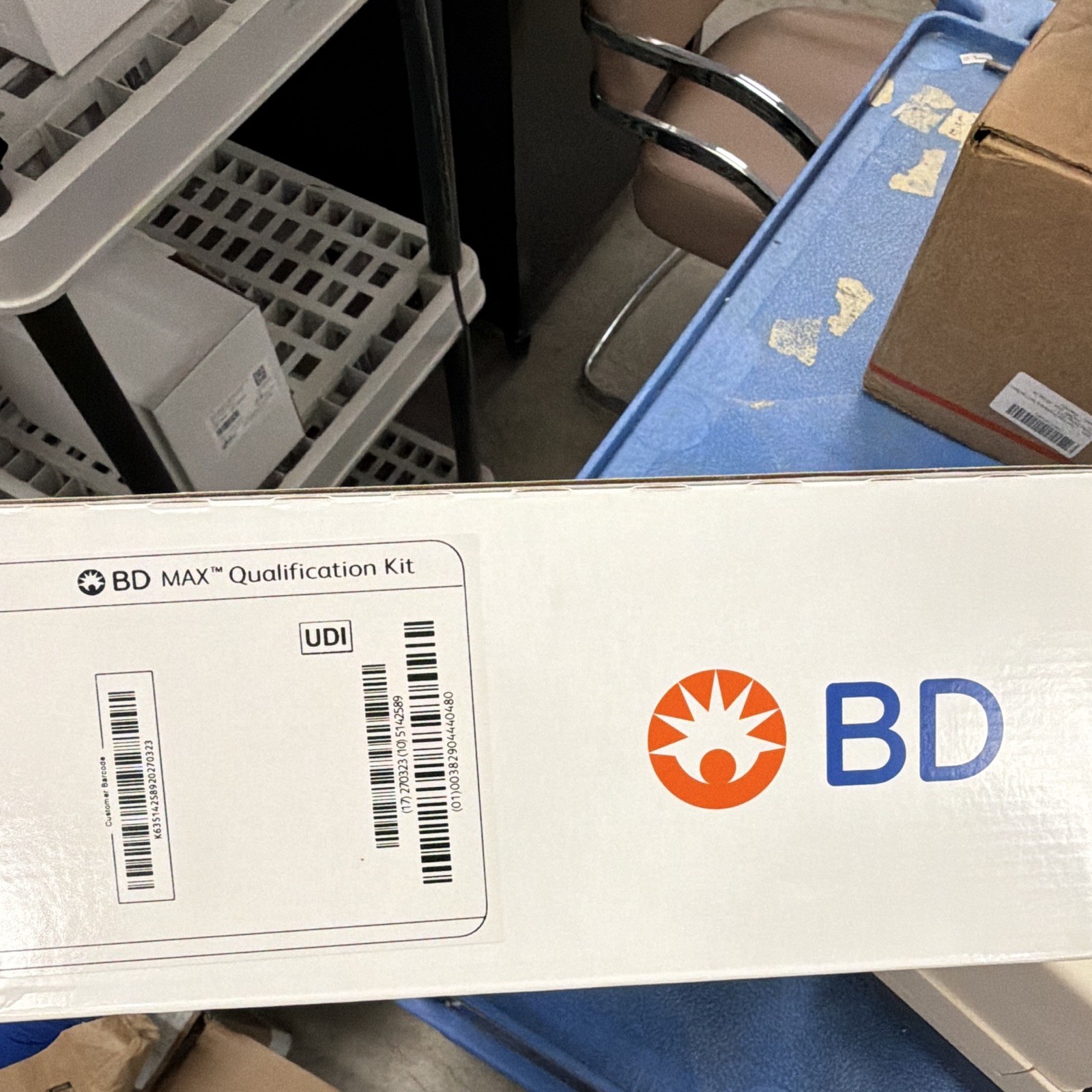 BD BD MAX Qualification Kit REF 444048 24 Tests Medical Laboratory
