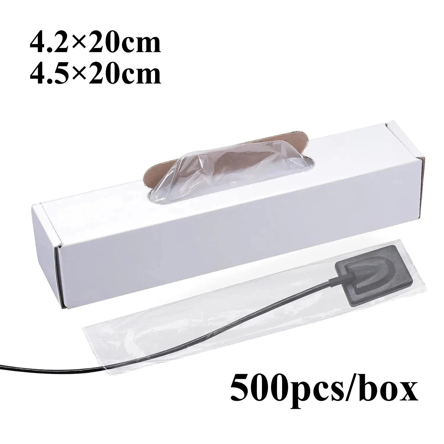 500Pc Disposable Dental Material Plastic X-Ray Sensor Protective Film Cover Bags