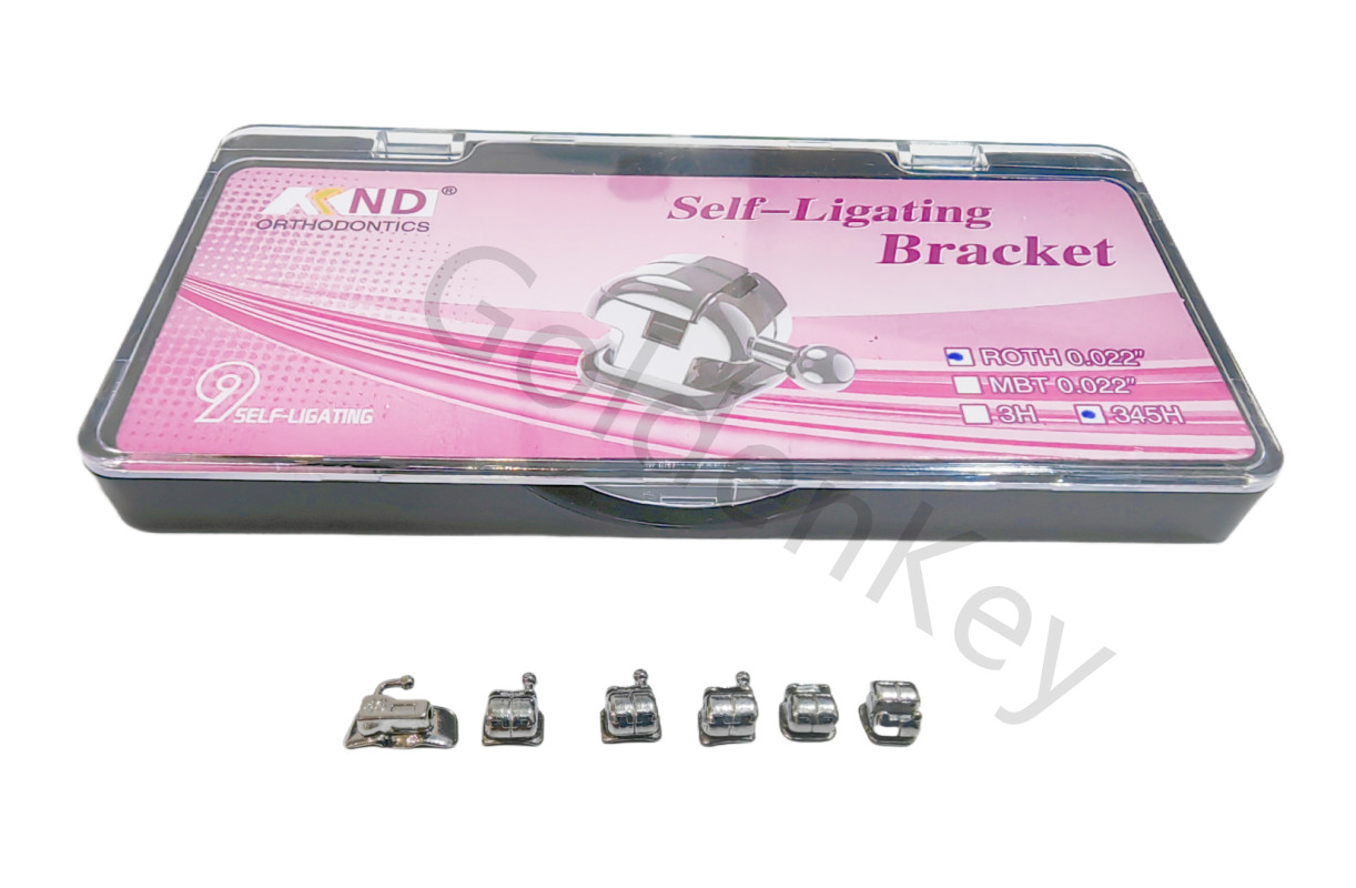 Dental Ball Brackets Orthodontic Self Ligating Bracket Roth 345Hook Buccal Tubes