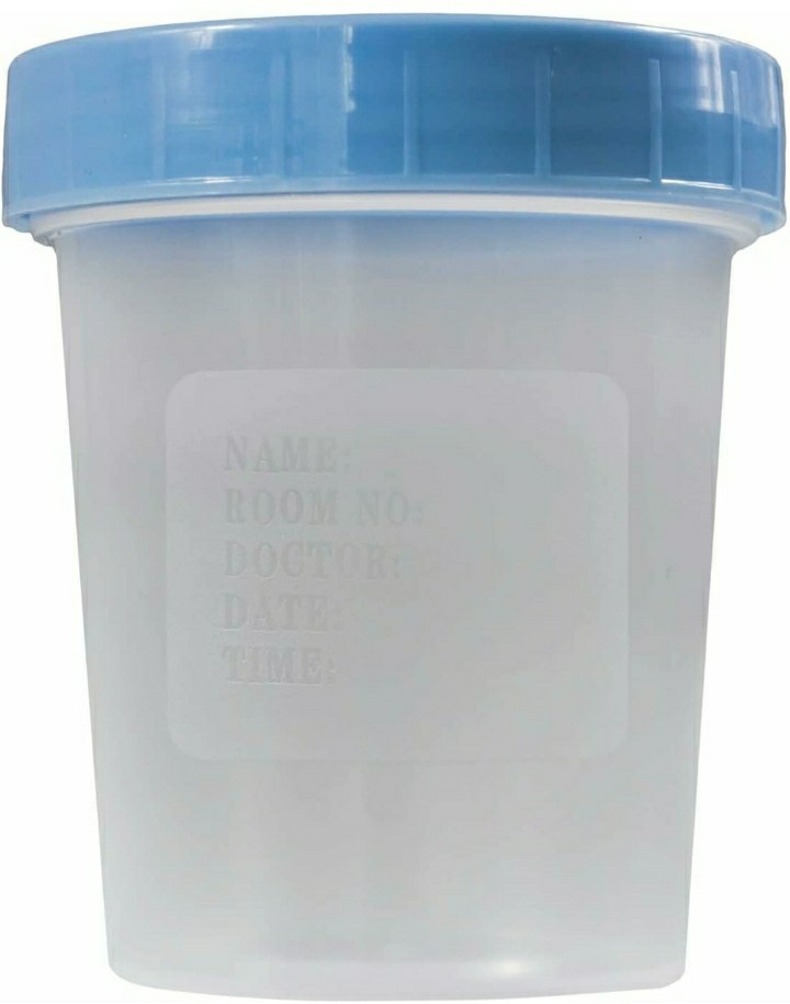 Lot Of 25 – Specimen Cups with Leak Proof on Lids 4oz Clear Non-Sterile