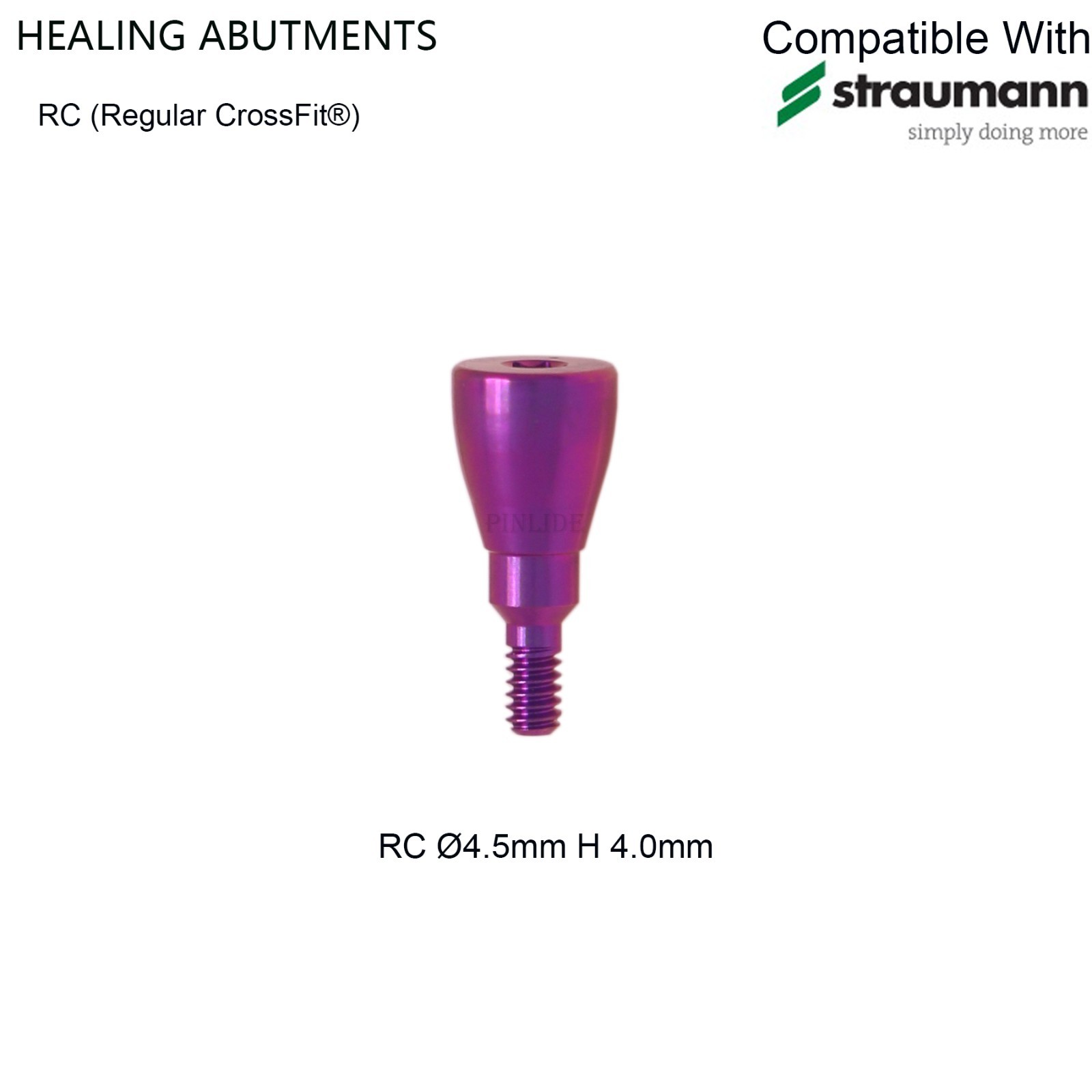 US Dental Healing Abutment Closure Compatible With Straumann ITI BoneLevel NC/RC