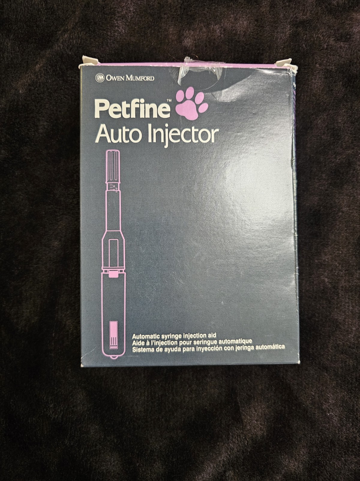 Petfine Auto Injector Needle Injection Aid Device OWEN MUMFORD OPEN BOX