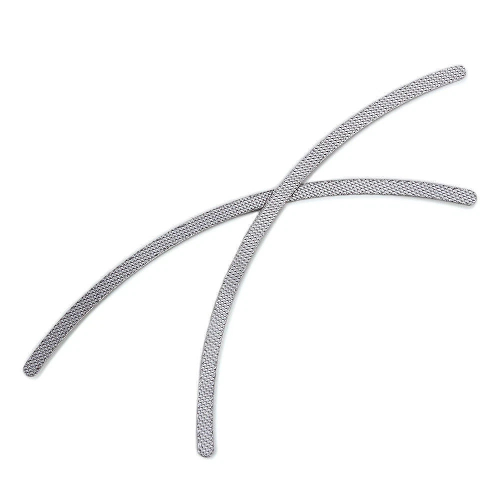 2Pcs/Pack Dental Ortho Lingual Retainer Backing Mesh Base Wire Universal 1.2/2.0