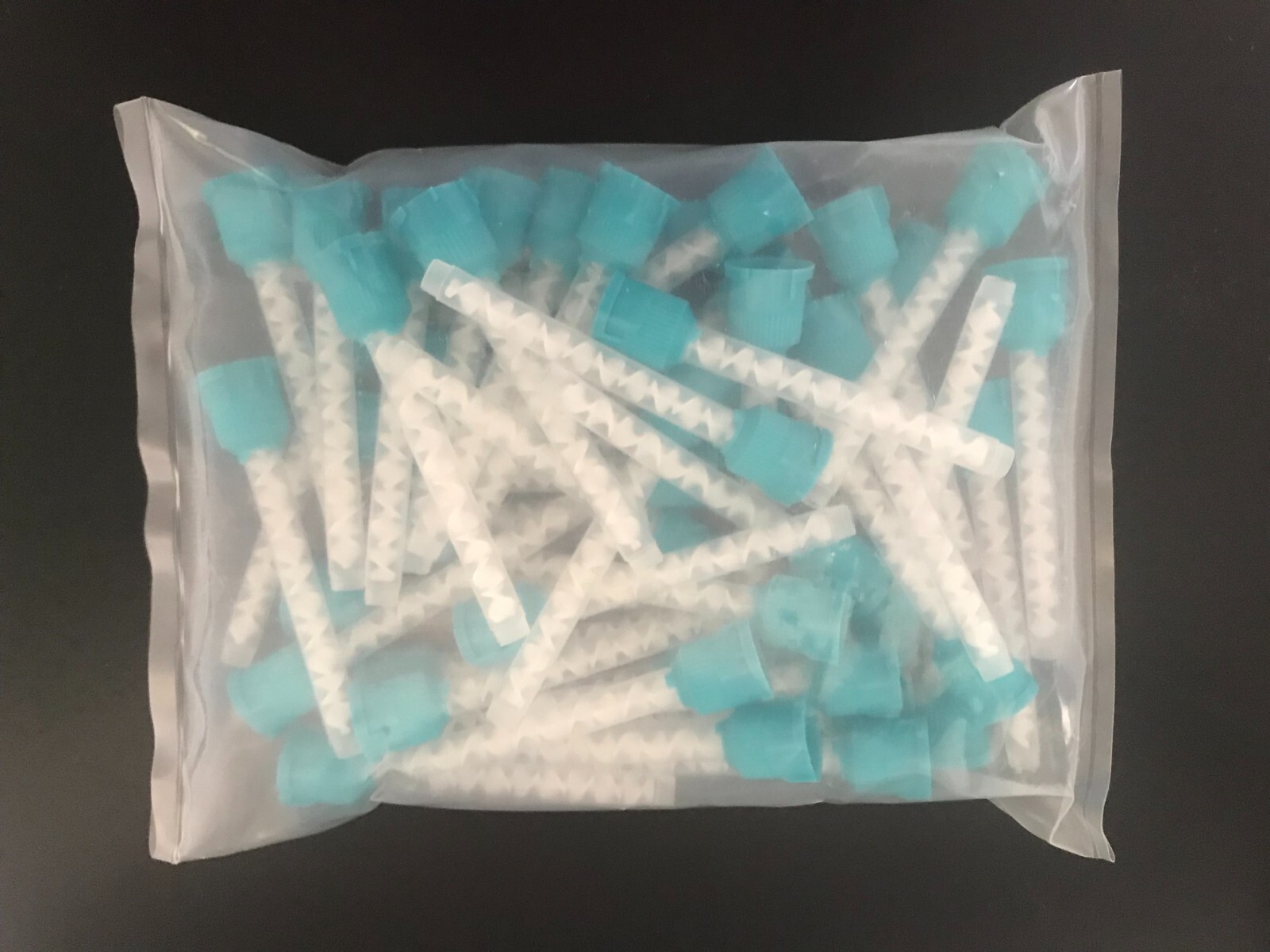 Dental HP Blue /TEAL Mixing Tips 6.5 mm Impression Heavy Body 48/PK