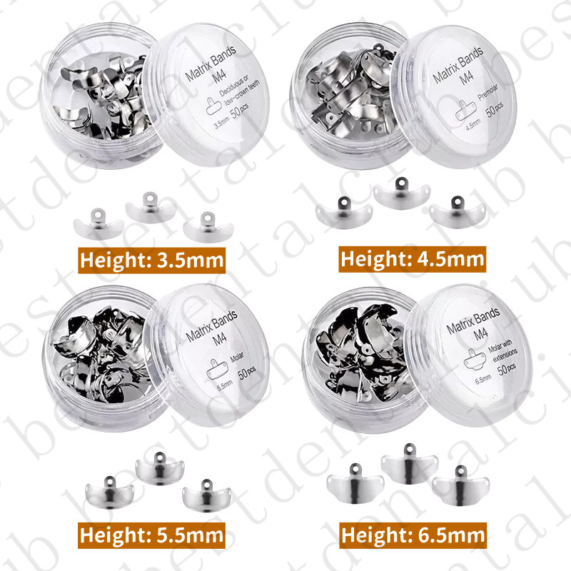 Dental Matrix Bands Ring Sectional Matrice Clamp Fit Palodent V3 System