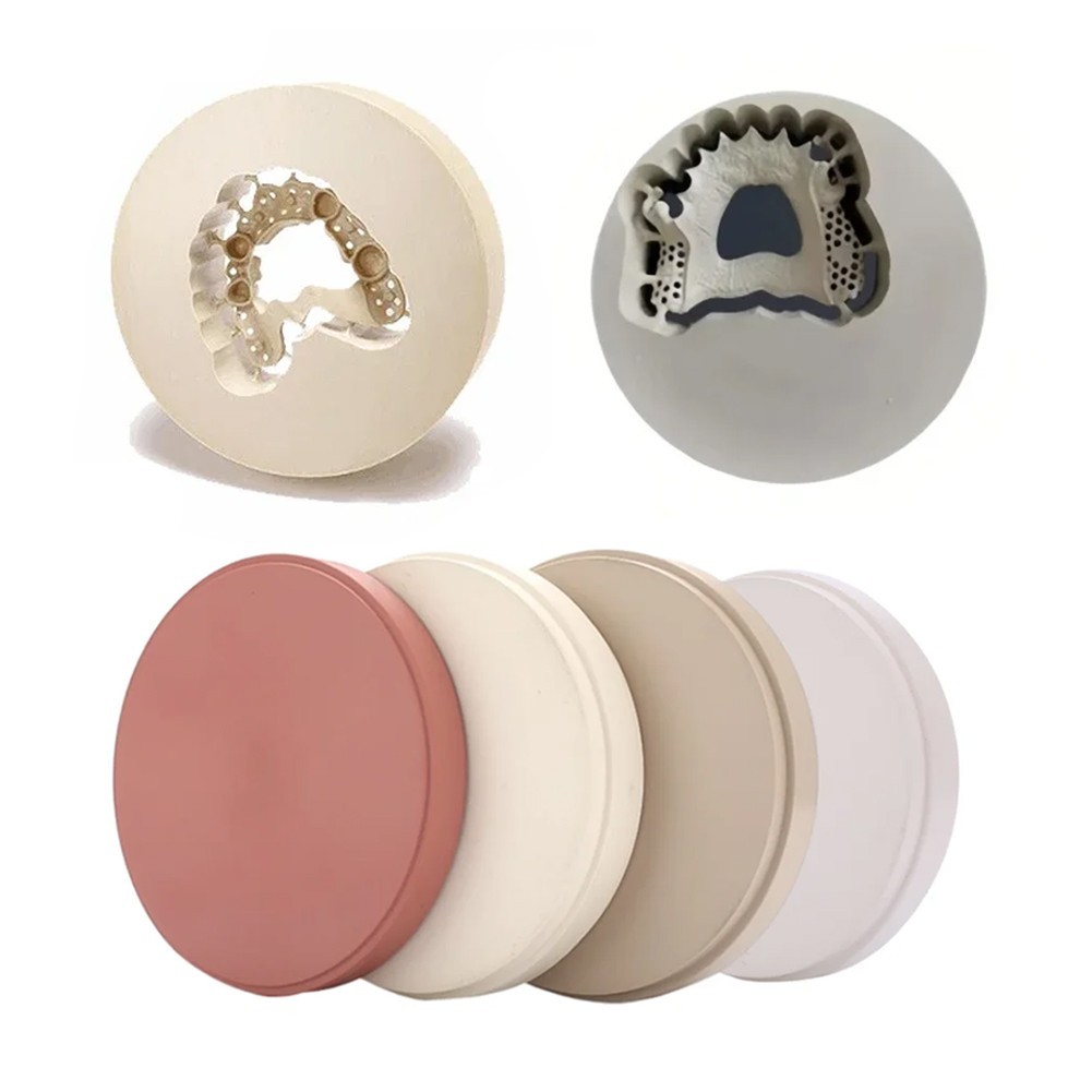 Dental PEEK Blocks Implant Denture CAM CAD Gingiva Prosthetics PEEK Disc 98mm