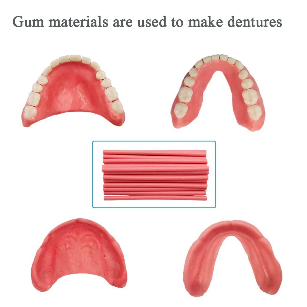 Gum Material for DIY Denture Improve Smile, Tooth Repair Kit, Teeth Fitting Mate