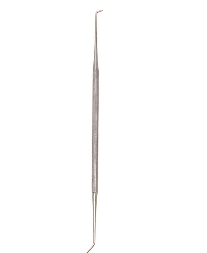 Dental Pick 4 Piece Set All Stainless Construction Storage Pouch Oral Hygiene