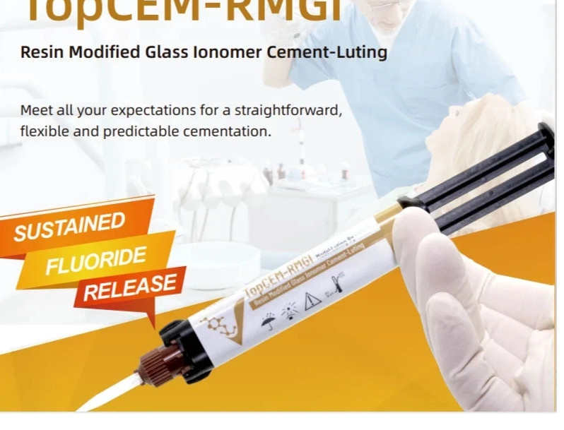 Vincismile TopCEM RMGI Resin Modified Glass Ionomer Cement same as Kerr Nexus