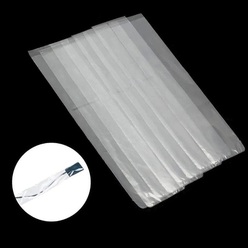500Pcs/Box Dental X-Ray Sensor Covers Disposable Sensor Sleeves 4.2/4.5x20cm USA