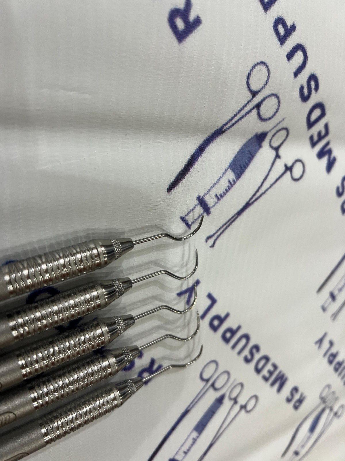 Hu-Friedy XP23/W6 Expro Double End #23/W #6 Handle Dental Explorer Lot of 5 pcs