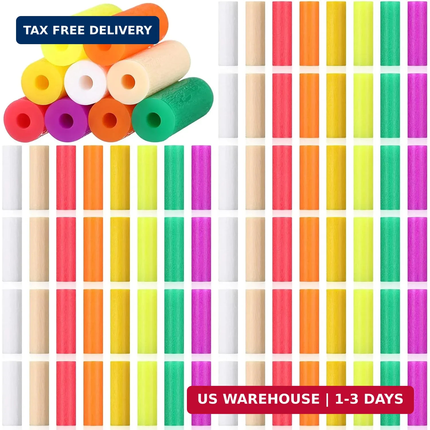 80 Pieces Chew Aligner Tray Seaters Colorful Aligner Seater Chew Chompers, 8 Col