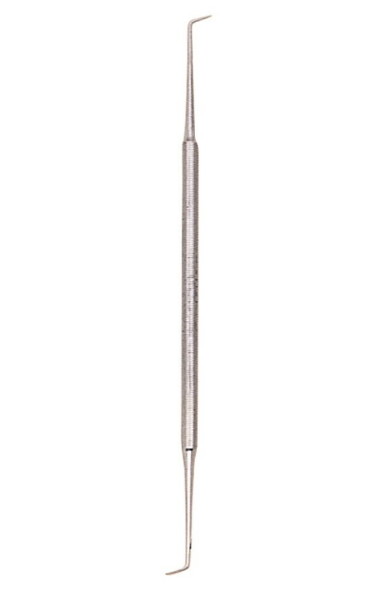 Dental Pick 4 Piece Set All Stainless Construction Storage Pouch Oral Hygiene