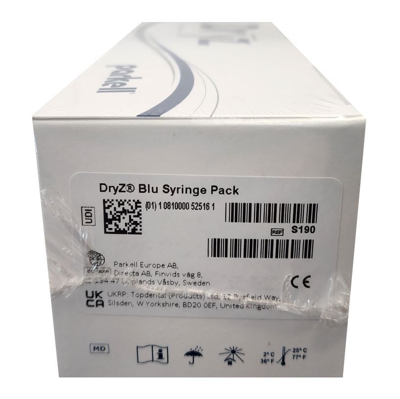 *1-Kit* Parkell Dryz Gingival Hemostatic Retraction Paste Blu Syringe Pack S190