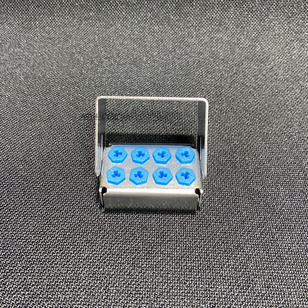 8/12/30 Holes Dental Disinfection Box Implant Drills Bur Organizer Holder Block