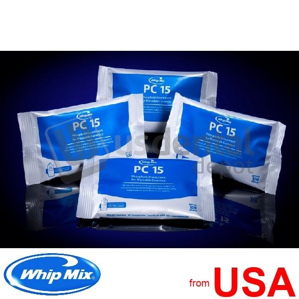 WHIP MIX Pc-15 Pressed Ceramic Investment No/lq 100/100g – #38183 119600