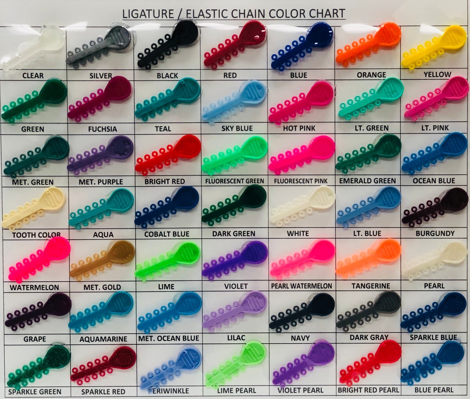 10,000 pcs MINI TIES 100 keys per bag (10 packs) ORHODENTALUSA CORP. made in USA