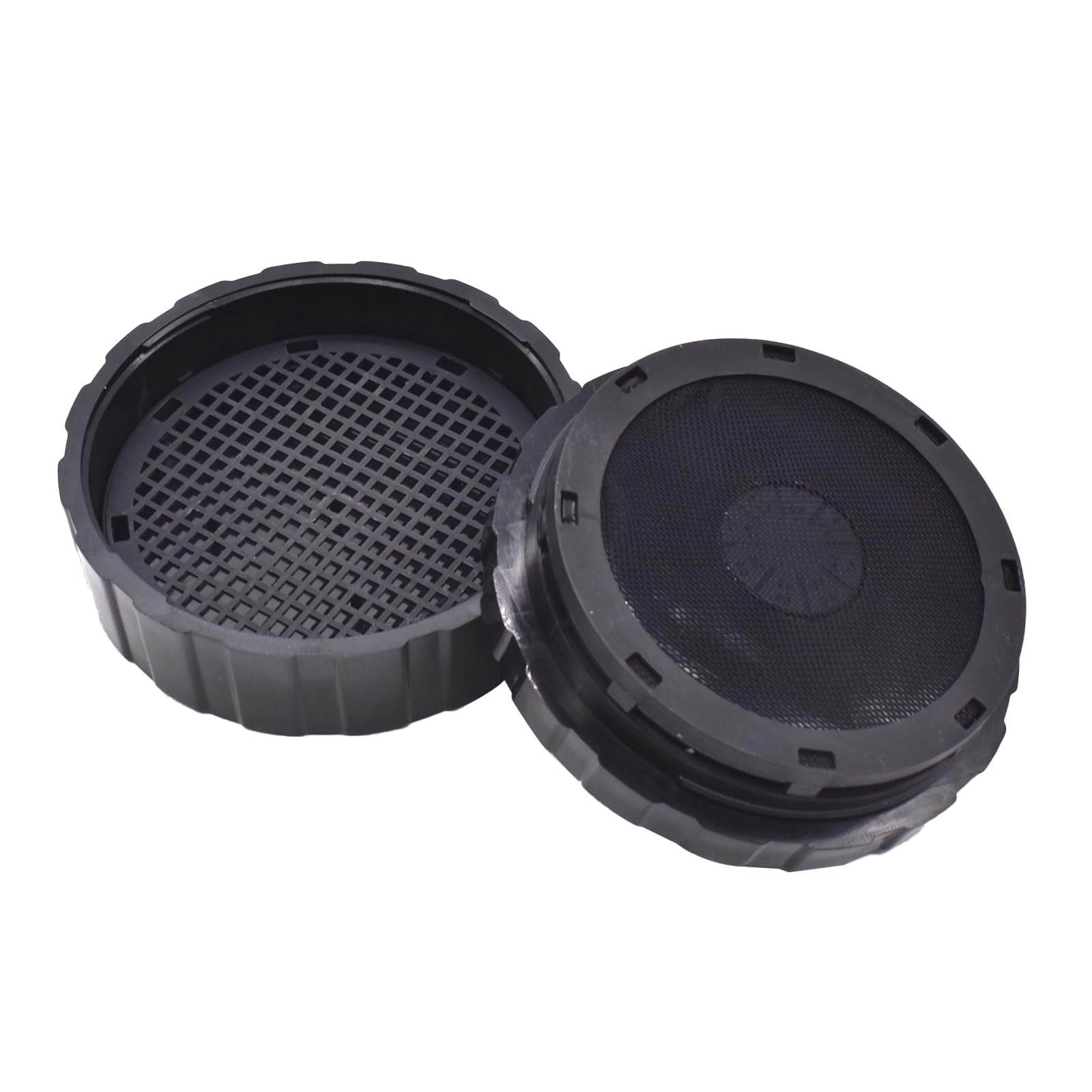 Angzhili 1 Pack Dental Veneer Processing Box, Ceramic Storage Round