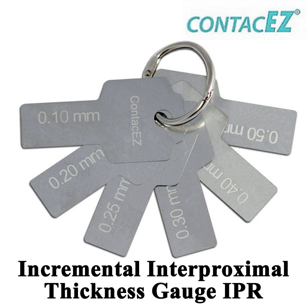 Dental Incremental Interproximal Thickness Gauge IPR